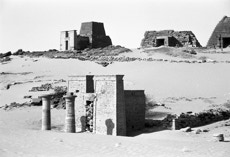 Pyramidenfeld Meroë, Sudan